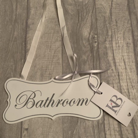 Bathroom Sign