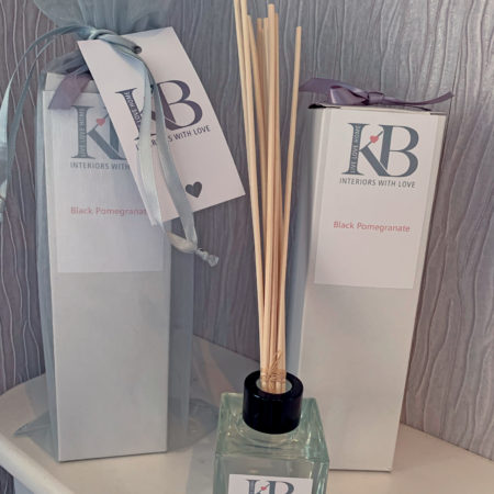 Natural Vegetable Base Rattan Reed Diffuser - Black Pomegranate